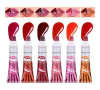 6 Pezzi Di Colorante Per Labbra Staccabile, Set Di Lucidalabbra Magic Color, Tinta Per Labbra Staccabile Impermeabile, Colorante Per Labbra A Lunga Durata, Rossetto Per Tatuaggi Dalla