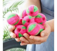 6 pezzi di colore casuale Rimuovi pelucchi per lavatrice, pulitore per bucato in nylon, raccoglitore di peli di animali domestici, spazzola pulisci pelucchi magica per lavatrice 6 pezzi,3 pezzi,Colore