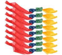 6 pezzi di colore che cambia la sciarpa colorato mago truffa per espersima