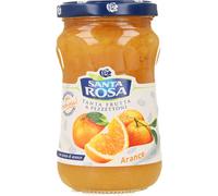 6 pezzi di confettura di arance santa rosa con scorze e pezzettoni di arancia -