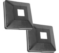 6 pezzi di copertura inferiore in plastica for corridoi, pali, lampade, recinzioni, decorazioni for esterni