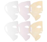 6 pezzi di coperture per maschere facciali in silicone, fogli per maschere