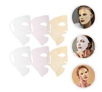 6 pezzi di coperture per maschere facciali in silicone, fogli per maschere