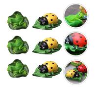 6 pezzi di decorazioni per paesaggi per animali per animali da 6 pezzi.