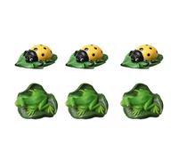 6 pezzi di decorazioni per paesaggi per animali per animali da 6 pezzi.