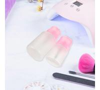 6 pezzi di dispenser per solvente per smalto: flaconi vuoti da 60 ml e 220 ml -