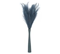 6 pezzi di erba pampa artificiale, 43"/109 cm, steli di erba morbida, blu