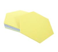 6 pezzi di feltro esagonale per bacheca in feltro da parete, adesivo da parete