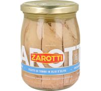 6 pezzi di filetti di tonno in olio d'oliva zarotti in vasetto - 540 gr