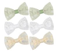 6 Pezzi Di Forcine A Prua, Forcine In Pizzo, Forcine Per Bambini, Carichi Minimalisti Carini E Accessori Per Acconciature Per Ragazze.