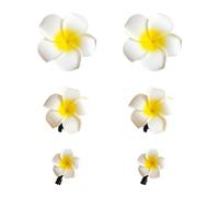 6 Pezzi Di Forcine Di Fiori, Accessori Per Capelli Per Feste In Spiaggia, Accessori Per Capelli Elei, Oggetti Di Scena Fotografici, Accessori Per Il Design Dell'Acconciatura.