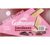 6 pezzi di galbusera zerograno s.glut. wafer cioccolato gr.180