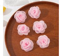 6 pezzi di graziosi fermagli per capelli a forma di rosa, adatti per l'uso quotidiano e per outfit da vacanza Piante