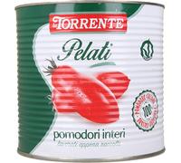 6 pezzi di la torrente pomodori pelati interi in scatola da 2,5 kg - pomodoro it