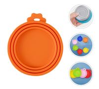 6 pezzi di lattine in silicone riutilizzabili coperchi colorati per alimenti