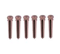 6 Pezzi di Legno di Rosa Perno per Corde per Ponte per Chitarra Perni per Intarsio di Sintonizzazione Parti di Ricambio Accessori per Strumenti per Chitarra