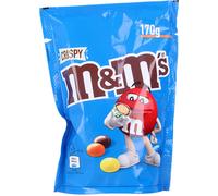 6 pezzi di m&m's crispy pouch gr.170