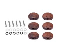 6 Pezzi Di Manopole Per Accordatura Con Viti Di Montaggio, Kit Di Rondelle Elastiche Per Accessori Per Chitarra E Ukulele Accessorio per Chitarra Strumento