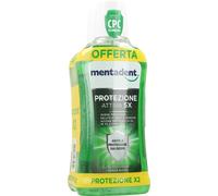6 pezzi di mentadent collutorio protezione attiva cpc 400mlx2