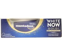 6 pezzi di mentadent dentifr.white n.gold new ml.50