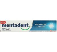 6 pezzi di mentadent dentifr.white system new ml.75