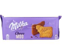 6 pezzi di milka choco moo biscotti con cioccolato al latte - 200 gr