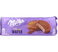 6 pezzi di milka choco wafer wafer ricoperti e farciti di cioccolato milka - 180