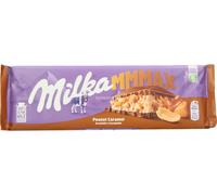 6 pezzi di milka mmmax tavoletta di cioccolato al latte ripiena di arachidi e ca