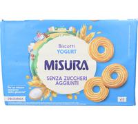 6 pezzi di misura dolcesenza biscotti yogurt gr.400
