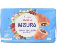 6 pezzi di misura dolcesenza cornetti a ciliegia gr.298 pz.6
