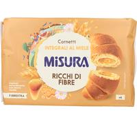 6 pezzi di misura fibrextra cornetti int. al miele gr.308 pz.6