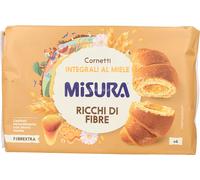 6 pezzi di misura fibrextra cornetti int. al miele gr.308 pz.6