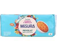 6 pezzi di misura privolat tortina ciliegia mirtillo gr.290 pz.6