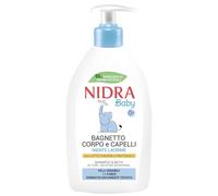 6 pezzi di nidra baby bagnetto corpo & capelli ml 500