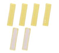 6 pezzi di panni di ricambio in microfibra, compatibili con Karcher WV2 WV5, salviette for pulitori a vapore, accessori for la copertura del parabrezza e del mocio.
