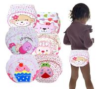 6 Pezzi di Pantaloni da Allenamento per Bambini Traspiranti, Pantaloni da Allenamento per Bambini in Cotone, Adatti per Bambini da 0 a 1 Anni