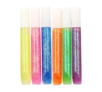 6 pezzi di penne glitterate colorate per la fabbricazione, lo scrapbooking, progetti artistici fai da te e la fabbricazione di carte | penne a punta per le scuole, L