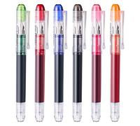 6 Pezzi di Pennino Monouso Multicolore, Usato per Schizzi, Calendario, Calligrafia, Forniture per Scrivania Scrivere Liscia