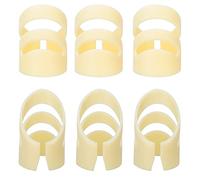 6 Pezzi di per le Dita Fai -da -te per e Accessori Musicali a Corde in Acciaio (M tromba) (L grande)