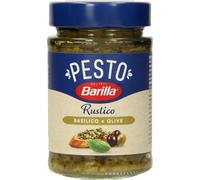 6 pezzi di pesto rustico basilico e olive barilla - 200 gr