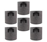 6 pezzi di piantagioni traspiranti borse da giardinaggio per la scuola materna