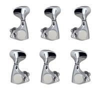 6 pezzi di piroli per corde di chitarra 1/18 a sinistra per chitarra