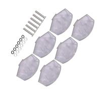 6 Pezzi Di Plastica Per Chitarra, Manopole Per Accordatura Per Chitarra, Per Parti Di Chitarra Elettrica Folk Con Viti Accessorio per Chitarra Strumento