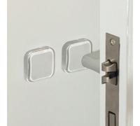 6 Pezzi di protezioni in silicone per pareti e maniglie delle porte, con retro autoadesivo, rinforzo spesso e riutilizzabili, ideali come protezione per le pareti e riduzione del rumore, ottimi regali