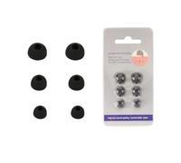 6 pezzi di puntali in silicone morbido per Anker Soundcore Liberty 5 Pro, puntali di ricambio Eargels Earcap (Nero)