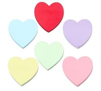 6 Pezzi Di Quaderni D'Amore, Adesivi Autoadesivi Per Appunti, Marchi Di Indici Di Apprendimento Per Ufficio, Compatti E Portatili.