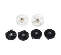 6 Pezzi Di Ricambio 2 Basi for Ingranaggi In Plastica 4 Ingranaggi In Gomma, Compatibili Con Magic, Pezzi Di Ricambio for Proiettili Mar28