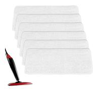 6 pezzi di ricambio per Vileda Steam XXL/PLUS XXL Pulitore a vapore, rivestimento di ricambio riutilizzabile Power Pad, rivestimenti di ricambio per Vileda Steam PLUS XXL, pulitore a vapore lavabile,