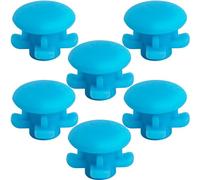 6 pezzi di ricambio serbatoio valvola guarnizione in gomma, blu rondella serbatoio Plug compatibile con Waterpik Water Flossers WP900, WP112, WP250, WP300, Ultra, Nano, Traveler, VAVA, H2o (blu)