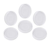 6 pezzi di rotonde fai -da -te che in silicone creativi per tazze epossidiche